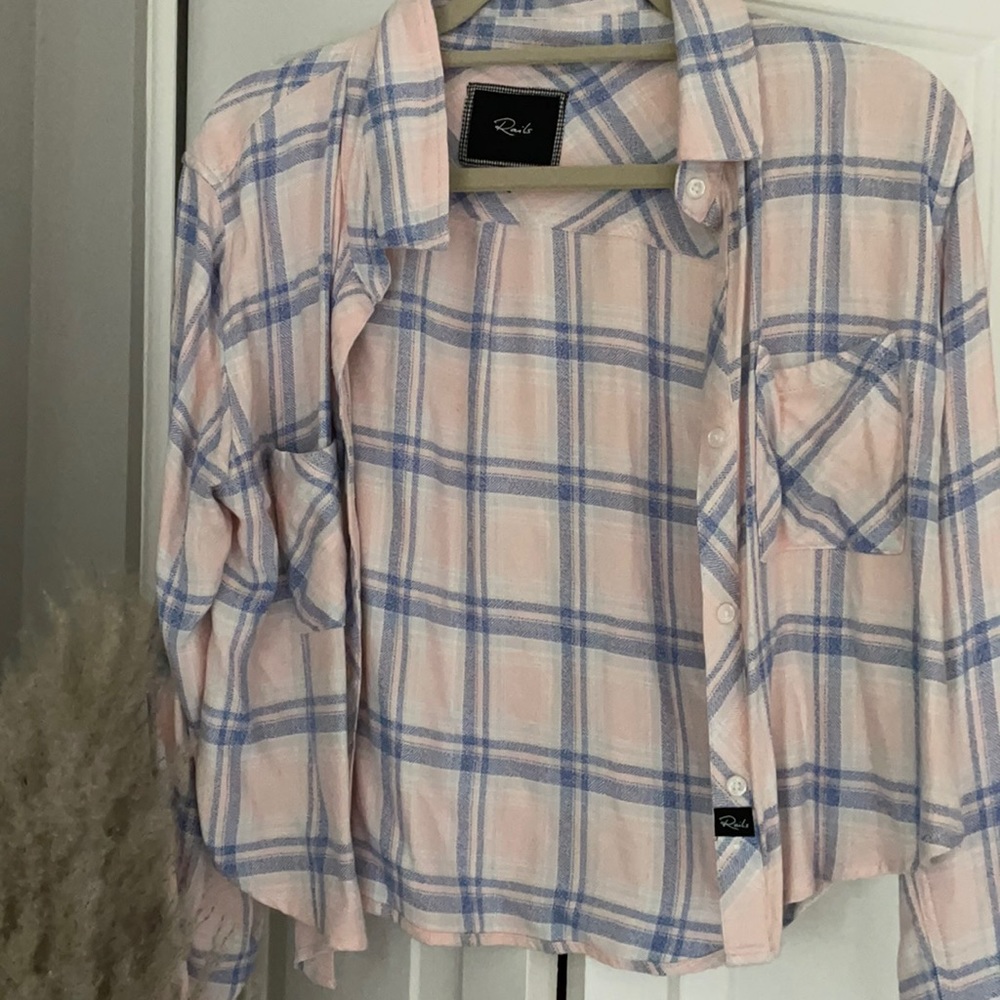 COPY - Rails crop flannel